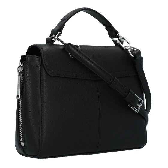 Karl Lagerfeld Behind the Seams Handtasche Leder 24 cm mit Dehnfalte