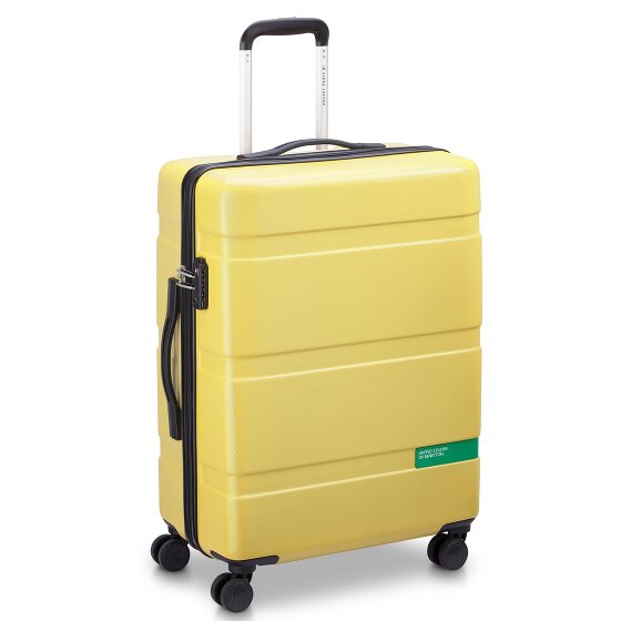 Delsey Paris x United Colors of Benetton Now Hardside 4-Rollen Kofferset 3 tlg. mit Dehnfalte