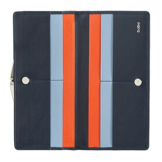 DuDu Geldbörse RFID Schutz Leder 19.5 cm