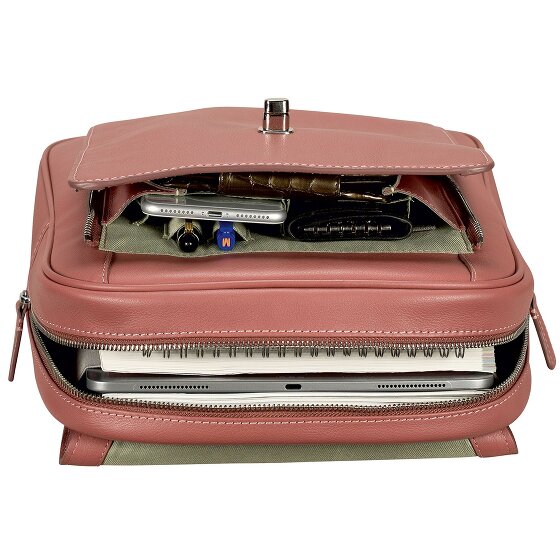 Leonhard Heyden Nizza City Rucksack Leder 34 cm