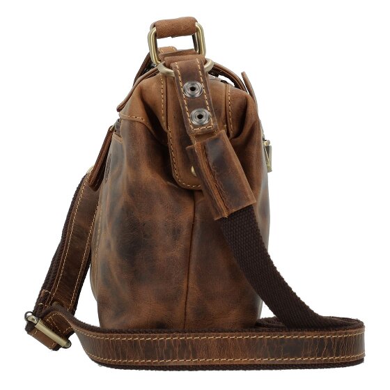 Greenburry Vintage Umhängetasche Leder 24 cm