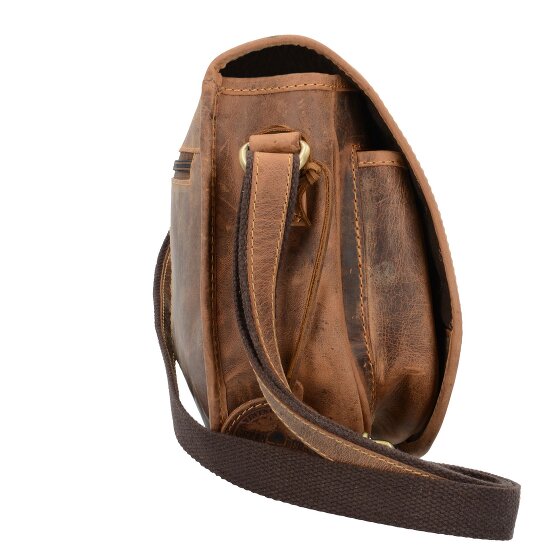 Greenburry Vintage Umhängetasche Leder 30 cm