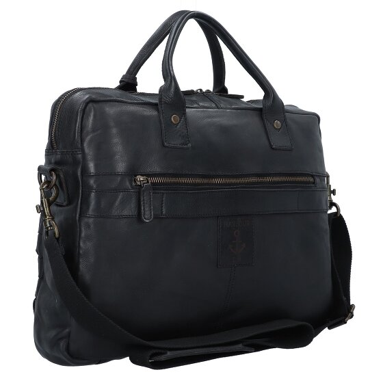 Harbour 2nd Urban Poets Aktentasche Leder 40 cm Laptopfach