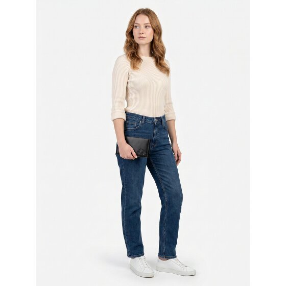 oxmox Leather Geldbörse RFID Schutz Leder 11 cm