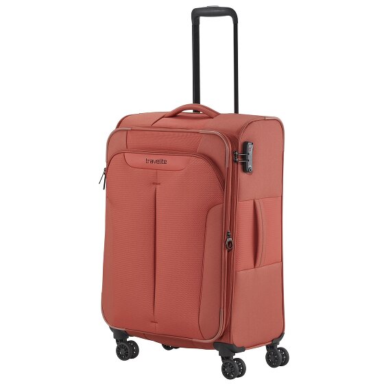Travelite Croatia 4 Rollen Kofferset 3-teilig mit Dehnfalte
