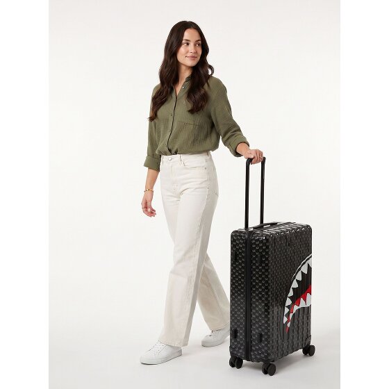Sprayground Sharks In Paris 4 Rollen Trolley 75 cm