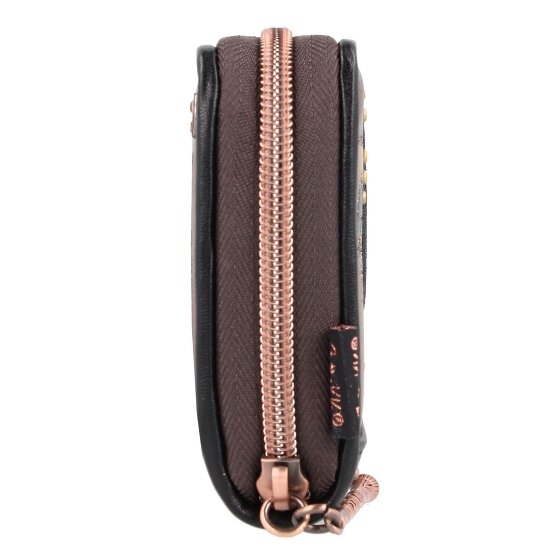 Anekke Shoen Black Geldbörse RFID Schutz 21 cm