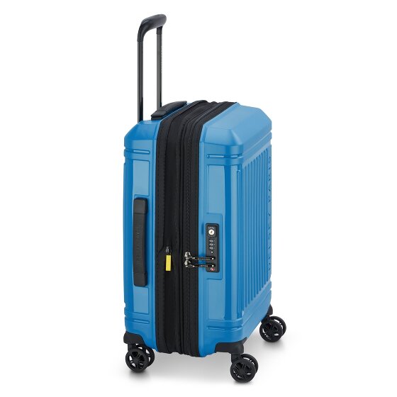 Delsey Paris Lutece Se 4 Rollen Kabinentrolley 55 cm mit Dehnfalte