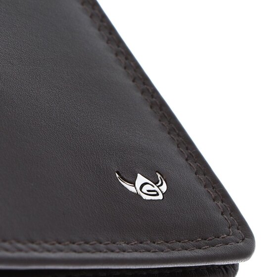 Golden Head Polo Ausweisetui RFID Leder 9 cm