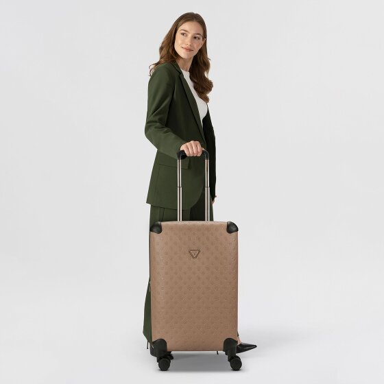 Guess Wilder 4 Rollen Trolley 64 cm mit Dehnfalte