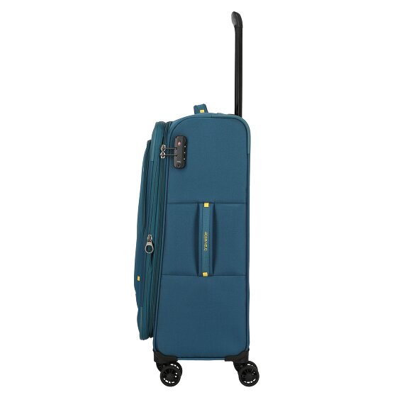 Travelite Umbria 4 Rollen Kofferset 3-teilig mit Dehnfalte