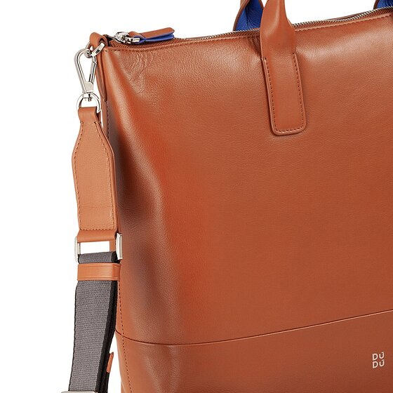 DuDu Halmahera Shopper Tasche Leder 40 cm