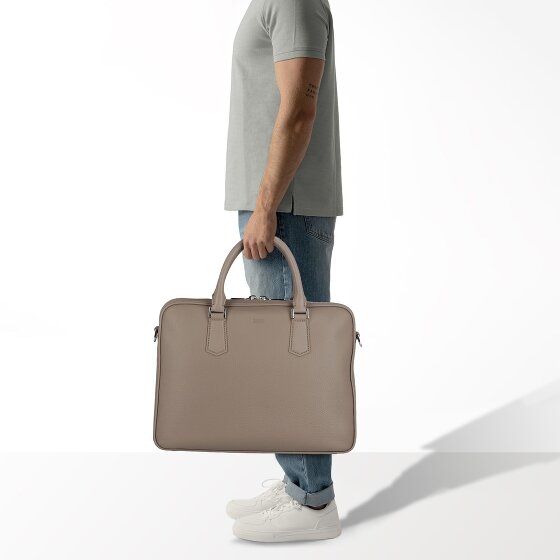 Boss New Crosstown Aktentasche Leder 38 cm Laptopfach