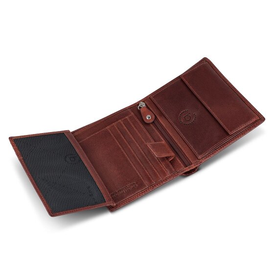 bugatti Valencia Geldbörse RFID Schutz Leder 10 cm