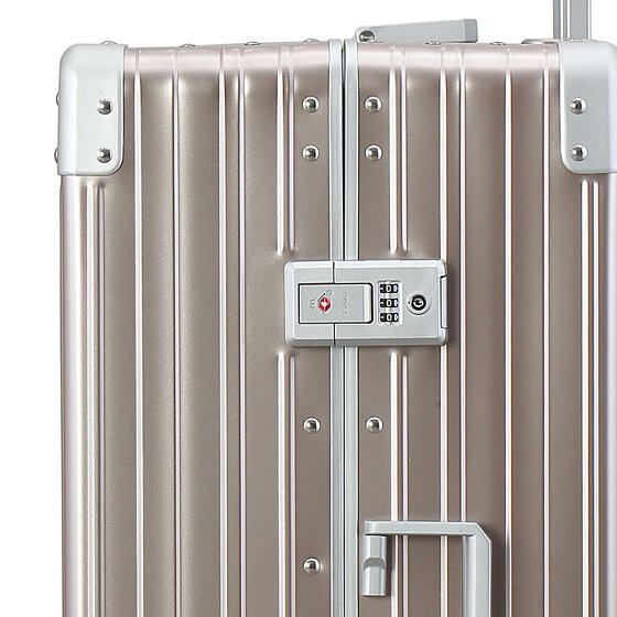 Aleon Fortis 4-Rollen Trolley Aluminium 67 cm
