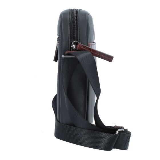 bugatti Corso DeLuxe Mini Bag Umhängetasche Leder 16 cm