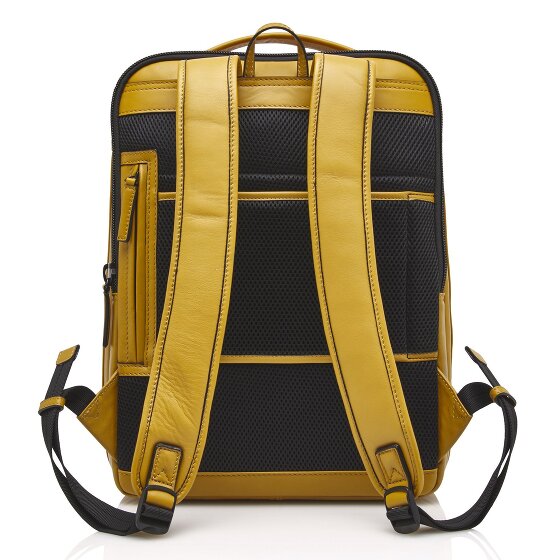 Castelijn & Beerens Nappa X Victor Rucksack RFID Leder 42 cm Laptopfach