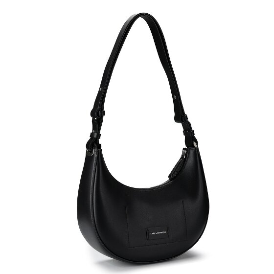 Karl Lagerfeld Circle Schultertasche Leder 28 cm