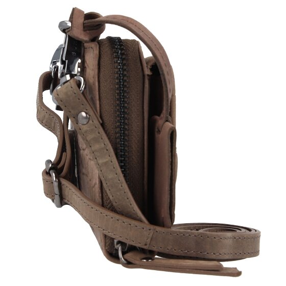 Burkely Casual Carly Handytasche RFID Leder 21 cm