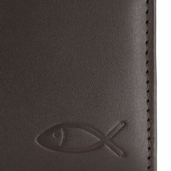 oxmox Leather Geldbörse RFID Schutz Leder 10 cm