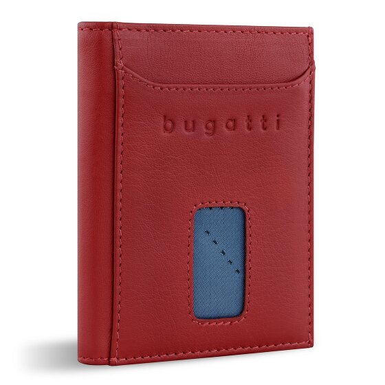 bugatti Secure Slim Geldbörse RFID Schutz Leder 8 cm
