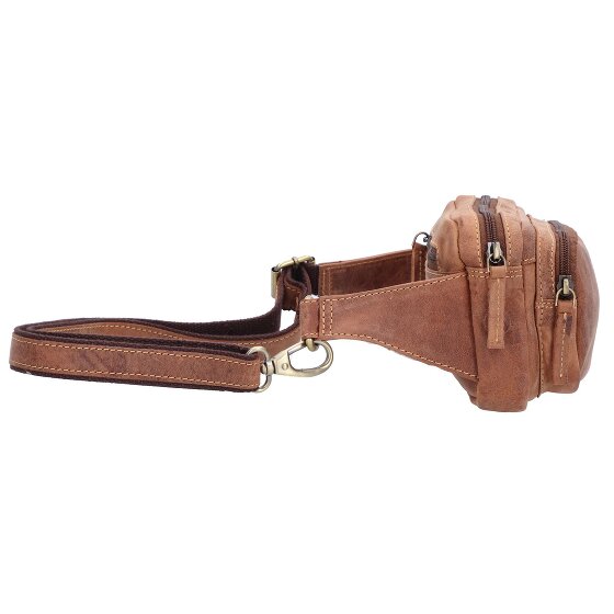 Greenburry Vintage Gürteltasche Leder 20 cm