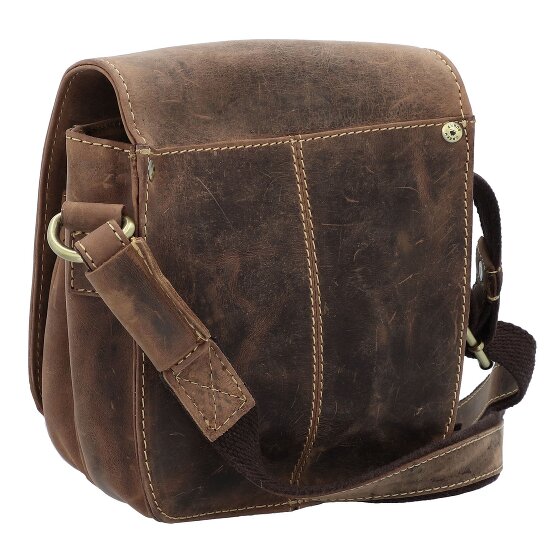 Greenburry Vintage Umhängetasche Leder 16 cm