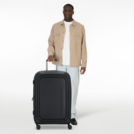 Mandarina Duck Logoduck + 4 Rollen Trolley L 75 cm