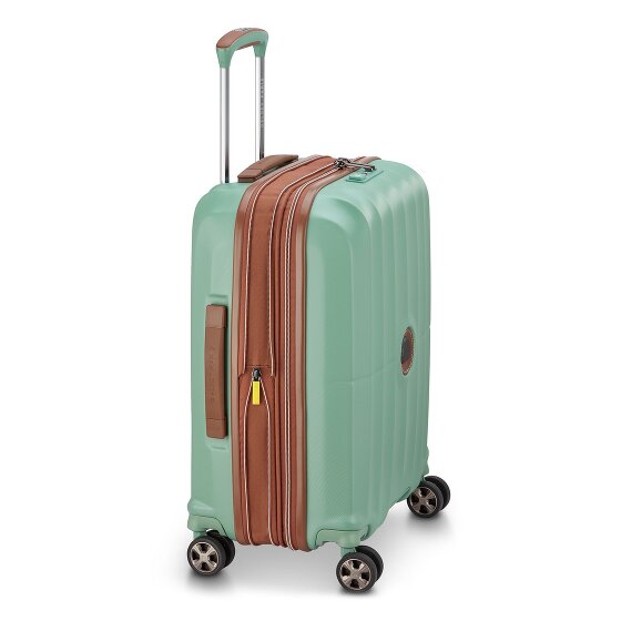 Delsey Paris Carrousel 2 4 Rollen Kabinentrolley 55 cm mit Dehnfalte