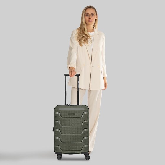 Smartbox Edition 01 4 Rollen Kabinentrolley 55 cm mit Dehnfalte