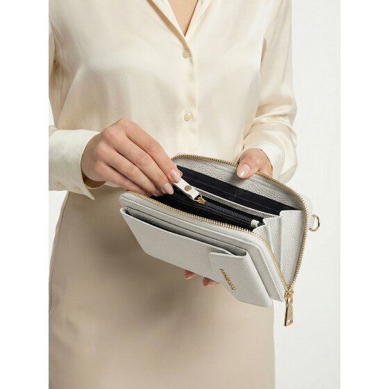 Lazarotti Bologna Leather Zip-Around Geldbörse Handytasche Leder 19 cm