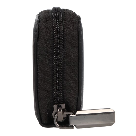 Greenland Nature Black Nappa Kreditkartenetui RFID Leder 11 cm