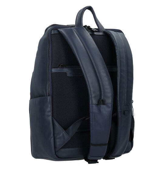 Piquadro Zaino Daypack Leder 34 cm Laptopfach