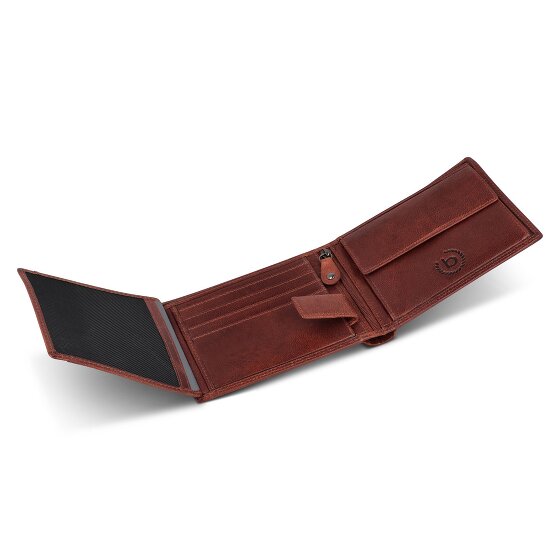 bugatti Valencia Geldbörse RFID Schutz Leder 12 cm