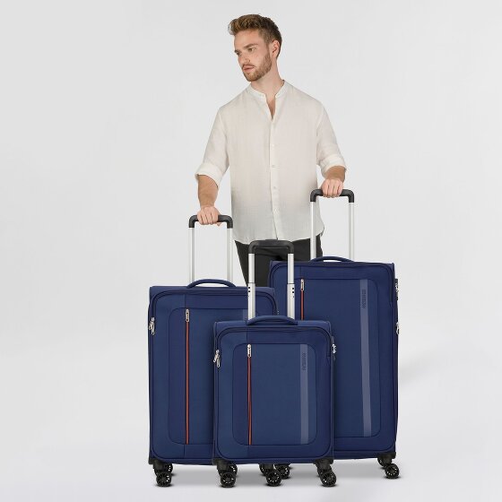American Tourister Blazing Ride 4 Rollen Kofferset 3-teilig mit Dehnfalte