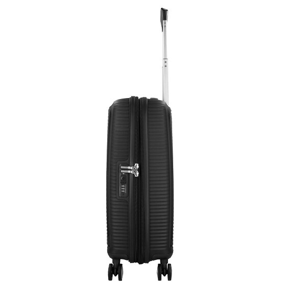American Tourister Soundbox 4 Rollen Kabinentrolley 55 cm mit Dehnfalte