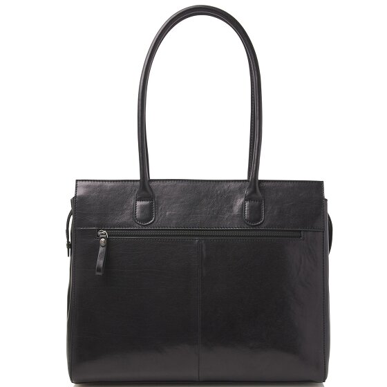 Castelijn & Beerens Ellen Schultertasche RFID Schutz Leder 40 cm Laptopfach