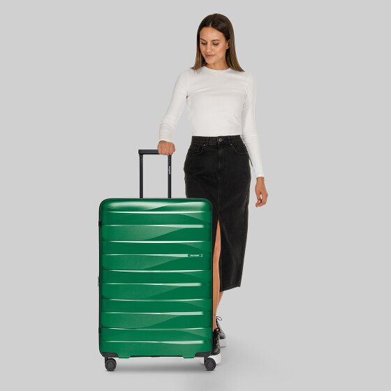 Bergpfeil Travel 4-Rollen Trolley L 75 cm mit Dehnfalte