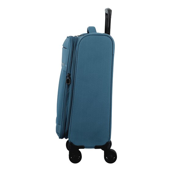 Jump Monthélys 4 Rollen Kabinentrolley 55 cm mit Dehnfalte