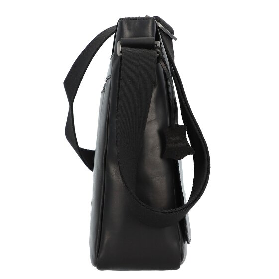 Greenburry Pure Black Messenger Leder 37 cm