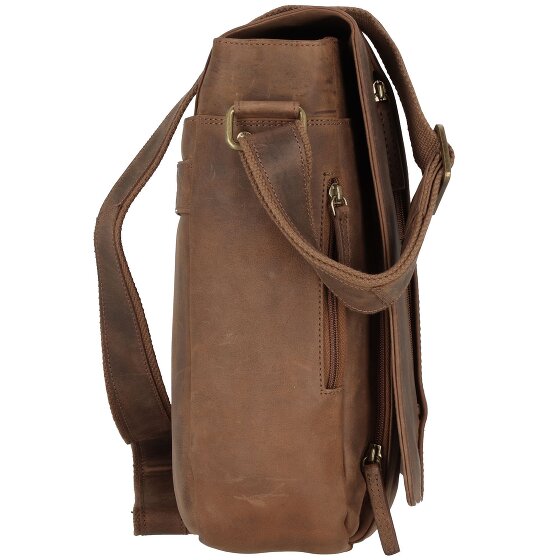 Greenland Nature Montenegro Messenger Leder 40 cm Laptopfach