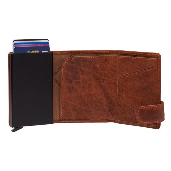 The Chesterfield Brand Portland Kreditkartenetui RFID Schutz Leder 7 cm