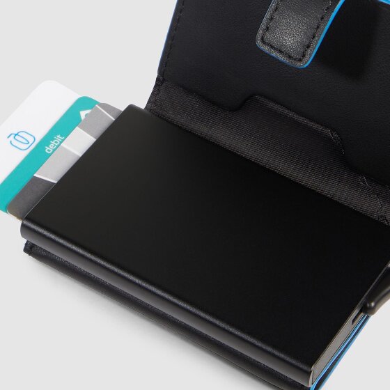 Piquadro Atlas Kreditkartenetui RFID Schutz Leder 10 cm