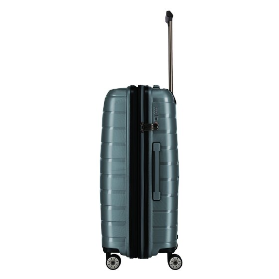 Travelite Air Base 4 Rollen Trolley 67 cm mit Dehnfalte