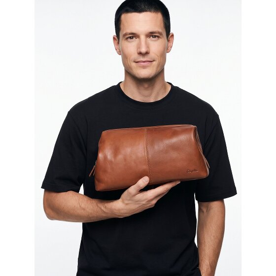 Esquire Dallas Kulturbeutel Leder 29 cm