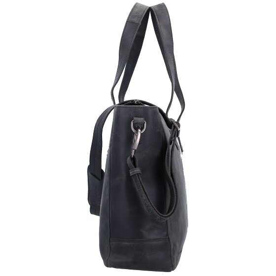 Plevier Shopper Tasche Leder 41 cm Laptopfach