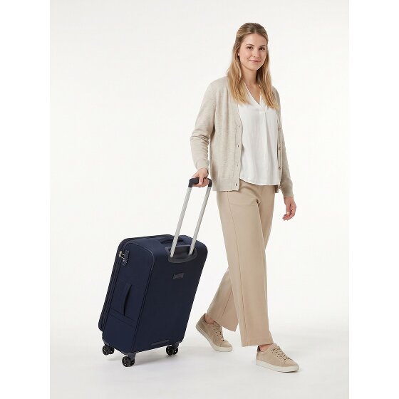 Samsonite Base Boost 4 Rollen Trolley 66 cm mit Dehnfalte