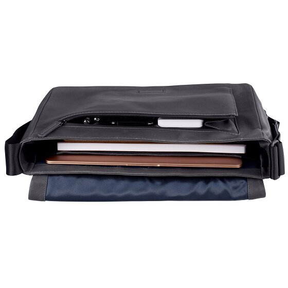 Leonhard Heyden Den Haag Messenger Leder 37 cm Laptopfach