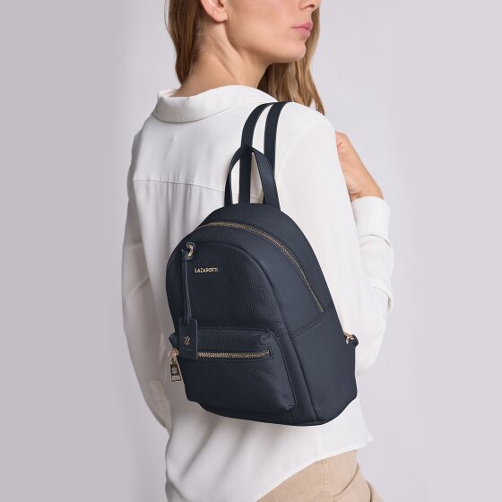 Lazarotti Bologna Leather City Rucksack Leder 27 cm