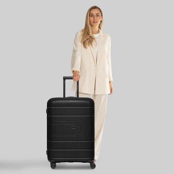 Redolz Essentials 11 4 Rollen Trolley 66 cm mit Dehnfalte